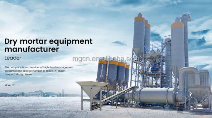 Hohe Qualität Trockenpulver Mörtel Produktionslinie Wand Putty Sand Zement Mixer Ausrüstung Keramikfliesen Klebstoffmachine 1
