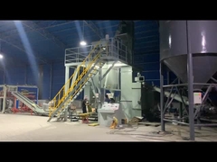 Maschine zum Mischen von Fliesen mit Trockenmortar