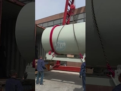 5-10T/H Silikon Drehtrommel Sandtrockner Maschine Ausstattung mit Italien Original Brenner