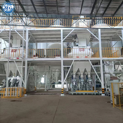 China Neues Produkt 15-25T/H Automatische Trockenmortar Produktionslinie Zementmortar Mischmaschine