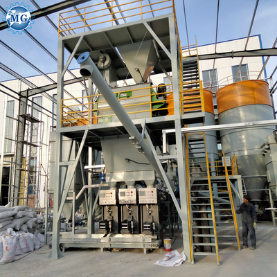 CE-Zertifikat 20T/H Automatische Trockenmisch-Mörteranlage Zementmischmaschine