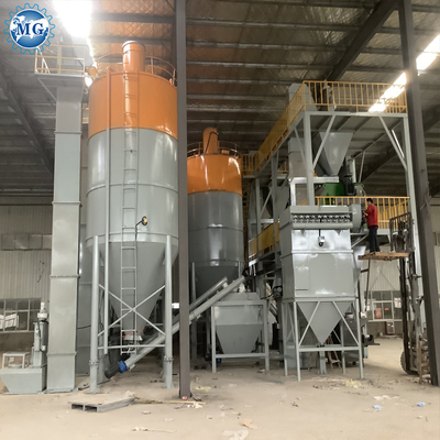 Effiziente Fliesenklebmaschine mit Mischkapazität 10-30 T/h