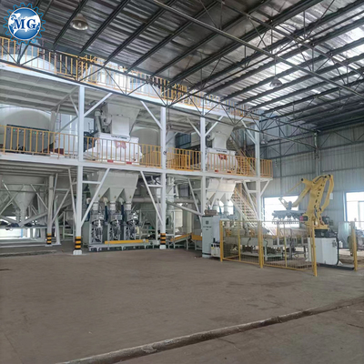 China Neues Produkt 15-25T/H Automatische Trockenmortar Produktionslinie Zementmortar Mischmaschine