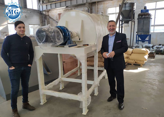 Einfache Trockenmörtelmischmaschine Zement-Sandmischbandmischer
