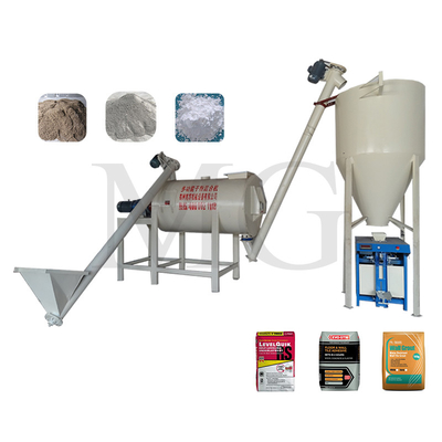 Wandputty Skim Coat Sand Zement Mixer Keramikfliesen Klebstoffmachmaschine Niedrige Investition Trockenpulver Mörtel Produktionslinie