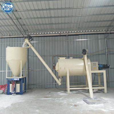 Wandputty Skim Coat Sand Zement Mixer Keramikfliesen Klebstoffmachmaschine Niedrige Investition Trockenpulver Mörtel Produktionslinie