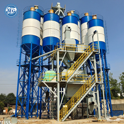 Energieeinsparende Trockenpulver-Mörtel-Produktionslinie Wand Putty Sand Zementmischgeräte Keramikfliesen Klebstoffmachmaschine
