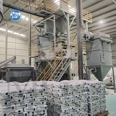 Intelligente PLC 10-30 T/H Trockenmischpulver Mörtelanlage Wand Putty Sand Zement Mixer Keramikfliesen Klebe-Grube-Herstellungsmaschine