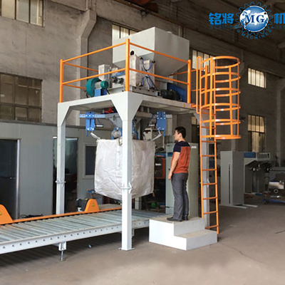 Fabrikverkauf 500 kg 1000 kg 1 Tonne 2 Tonnen Bulk Jumbo Bag Packing Machine Sand Zement Kalk Pulverfüllverpackungsmaschine