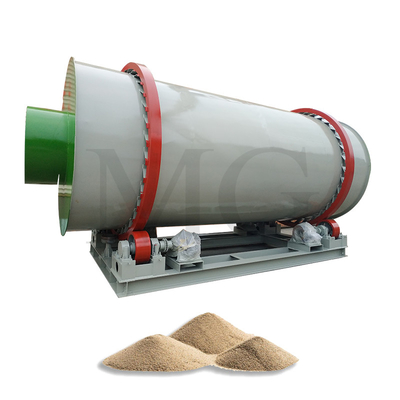 Energieeinsparung Fluss Meer Silicium Sand Dreizylinder Trommel Ausrüstung Sandtrockner Maschine Sandtrocknungsanlage