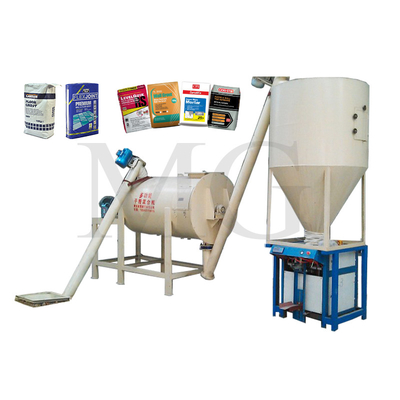 Trockene Mischung Pulver Mörtel Mischanlage Wand Putty Sand Zement Gipsmischer Keramikfliesen Klebstoffmachine