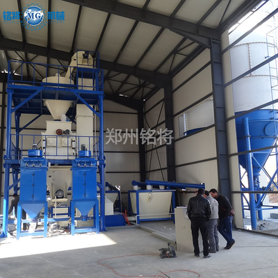 Trockene Mischung Pulver Mörtel Mischanlage Wand Putty Skim Coat Sand Zement Mixer Fliesen Klebstoffherstellung Maschine