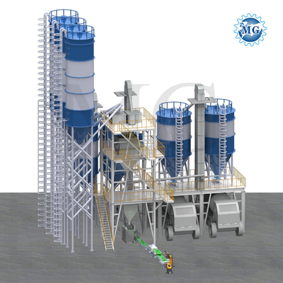 Energiesparender trockener Mörser-Mischmaschine-Wand-Kitt-Oberputz-Fliesen-Kleber 30T/H