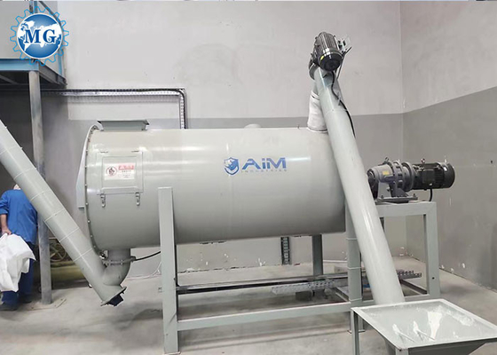 Hocheffiziente 1-6TPH-Ready einfache Trockenmortar-Anlage Sand Zementmischmaschine
