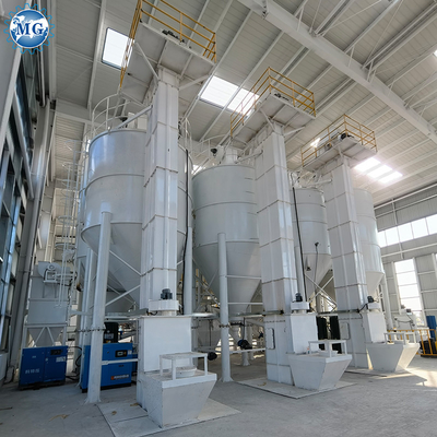 Vollautomatische Sandzementpulvermischende Fliesen Fliesenglut Fliesenklebstoff Trockenmischfabrik