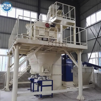 49KW Stromsparende Trockenmortarmischanlage Wand Putty Gips Skim Coat Sand Zement Mixer Fliesen Klebstoff Glutmachmaschine