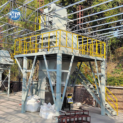 49KW Stromsparende Trockenmortarmischanlage Wand Putty Gips Skim Coat Sand Zement Mixer Fliesen Klebstoff Glutmachmaschine