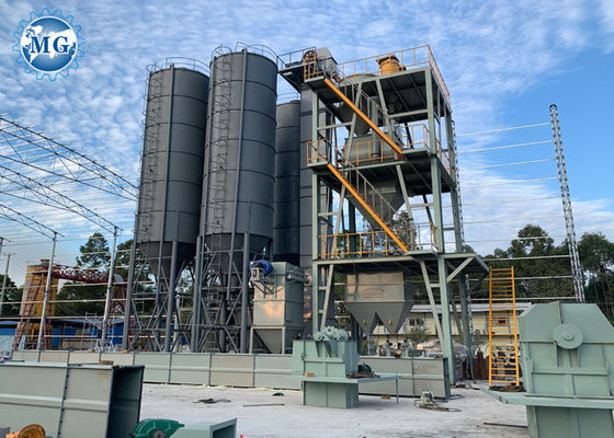 CE Trockenmortar Produktionslinie Trockenmortar Anlage Fliesenklebmaschine