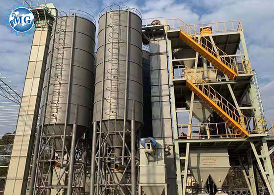 CE-Zertifikat 20T/H Automatische Trockenmisch-Mörteranlage Zementmischmaschine