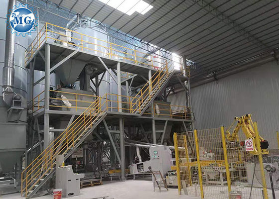 CE-Zertifikat 20T/H Automatische Trockenmisch-Mörteranlage Zementmischmaschine