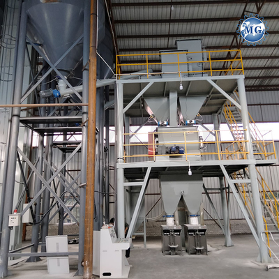 Plc-Gips-Gips-Fliesen-klebende Mischmaschine-trockene Mischungs-Pulver-Mörser-Anlage
