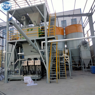 10 - Trockene Anlage 9m des Mörser-30T/H mit PLC-Steuerung volles automatisches 90KW