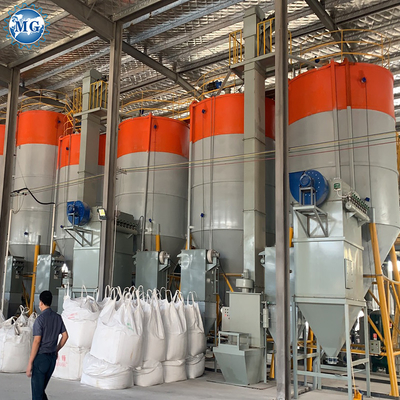 trockene Maschine des Mörser-45kw mit Doppelwellen-Schaufelmischer-Druck 0,4 - 0.6Mpa