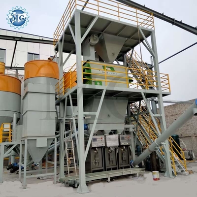 Wand-Kitt-Fliesen-Kleber-klebender Herstellungsmaschinen-Sand-Betonmischer 100KW 12m