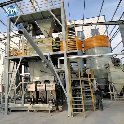 trockene Mörser-Produktions-Maschine des Pulver-380V mit 10-15t/H und Doppel-Wellen-Schaufelmischer