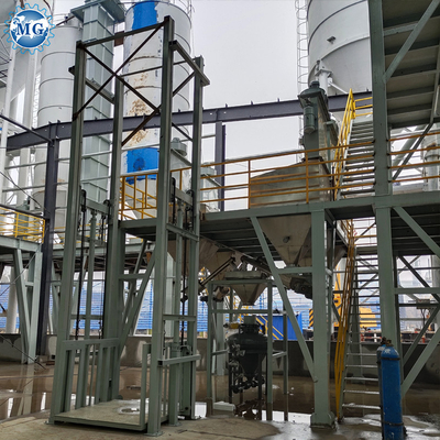 Fly Ash Dry Mortar Produktionslinie 100-120t/h 200KW mit Ingenieur Guide