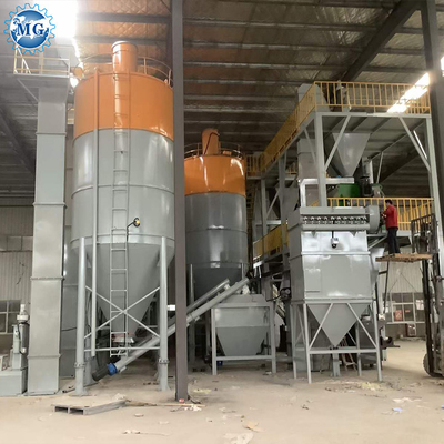 energiesparende trockene Maschine 50t des Mörser-120kw/h-Betriebswand-Kitt-Gips-Oberputz