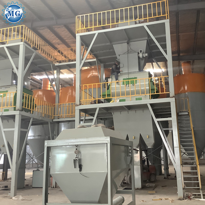 80-120 kW Fliesenklebmaschine für Baustoffprojekte mit Mischkapazität 10-30 T/h