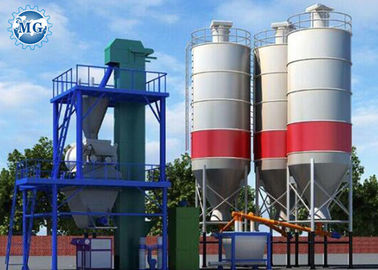 Tragbarer Stahlzement-Massensilo 60 Tonne weit unter Verwendung umfassen Leiter