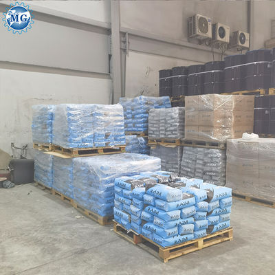 80-100 m2 Fläche Besetzte Trockenmix Mörtel Produktionslinie Wand Putty Sand Zement Mixer Keramikfliesen Klebstoff Herstellungsanlage