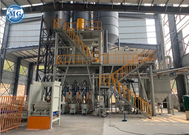 10 - 30T pro Stunden-Fliesen-klebende Maschine für den mischenden und verpackenden Zement-Sand