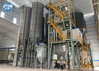 Volle automatische trockene Mischungs-Betriebstrockenes Mörser-Baumaterial-Maschinerie CER ISO9001