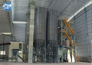 10 - Voll automatische trockene Fertigungsstraße PLC des Mörser-30T/H kundengebundene Spannung Steuerung