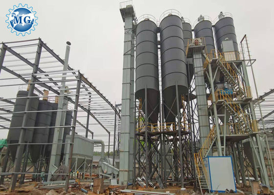 Flugasche-Wiedergabe-trockene Mörser-Fertigungsstraße 15T/H 90KW