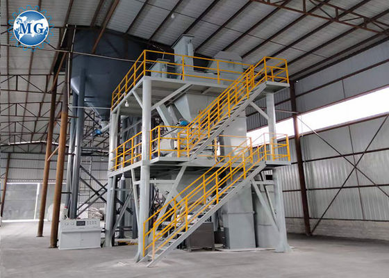 Bau 10-30 T/Hour trockene Mischungs-Betriebsautomatische Fütterung und Verpacken