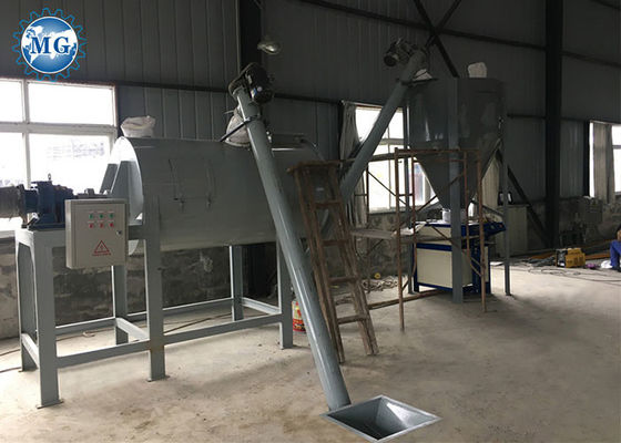 Trockene Fertigungsstraße des Mörser-2-4T/H mit automatisches Ventil-Verpackungsmaschine