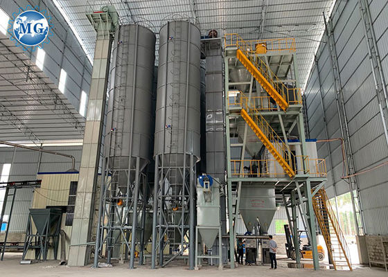 10-20 automatischer trockene Mischungs-Mörser-Betriebswand-Kitt t/h, der Maschine herstellt