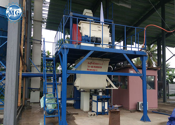 Automatische Fütterungstrockene Mischungs-Anlage t/h 10-30 offene Art Verpacken
