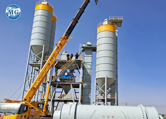 Automatische Mörser-Fertigungsstraße-Fliesen-Haftpulver-Herstellung der trockenen Mischungs-25T/H
