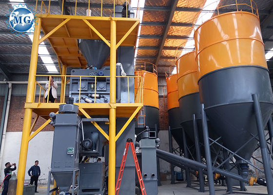 Schneller mischender Mörser-Mischanlage-Sand der trockenen Mischungs-25T/H und Zement-Mischmaschine