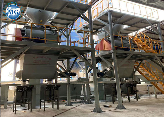 Einfache Operations-automatische Fliesen-klebende Maschine für trockene Mörser-Produktion