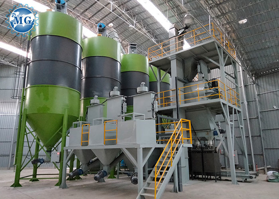 Automatische Keramikziegel-klebende Mörser-Fertigungsstraße-Doppelwellen Agravic-Mischer