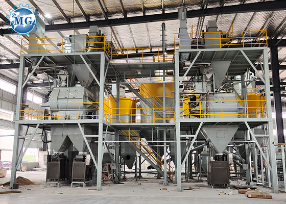 Voller automatischer Sand-Zement-trockene Mörser-Betriebsmischungs-Ausrüstung 120KW 10-30T/H