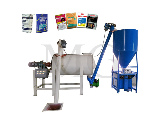 Trockene Mörser-Mischmaschine-Keramikziegel-klebende Produktionsanlage mit 3 t/h